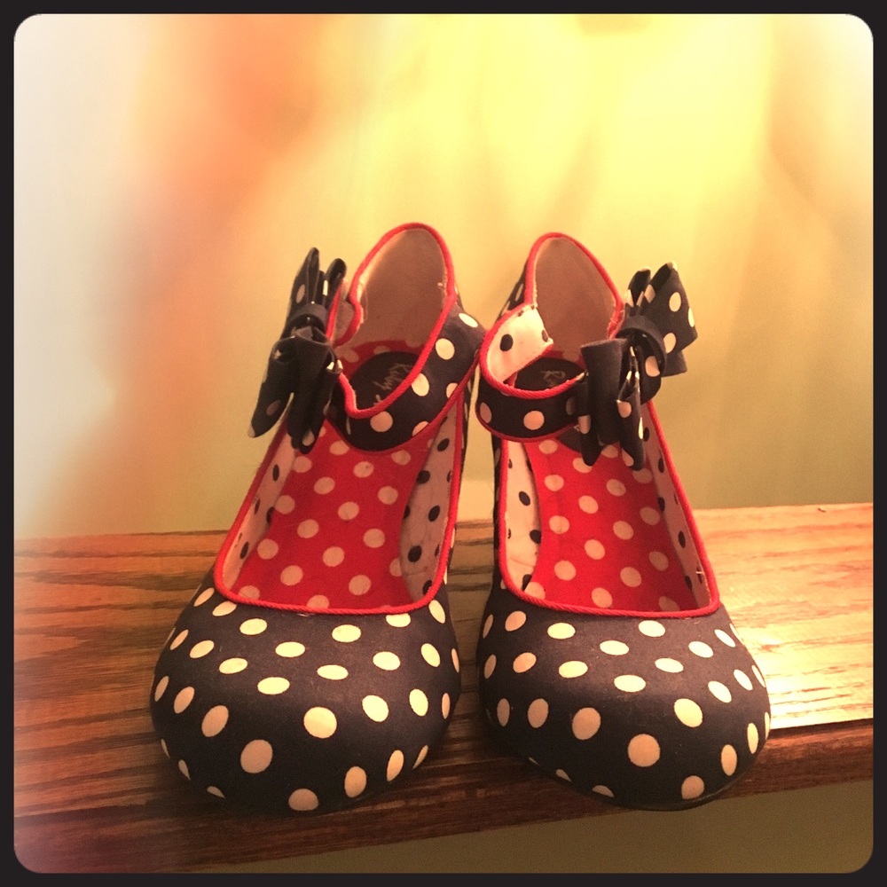 Polka Dot Heels